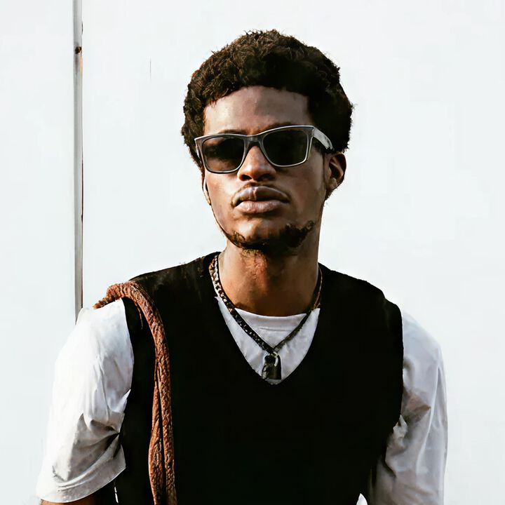 Trapezoid Brow-Line Sunglasses