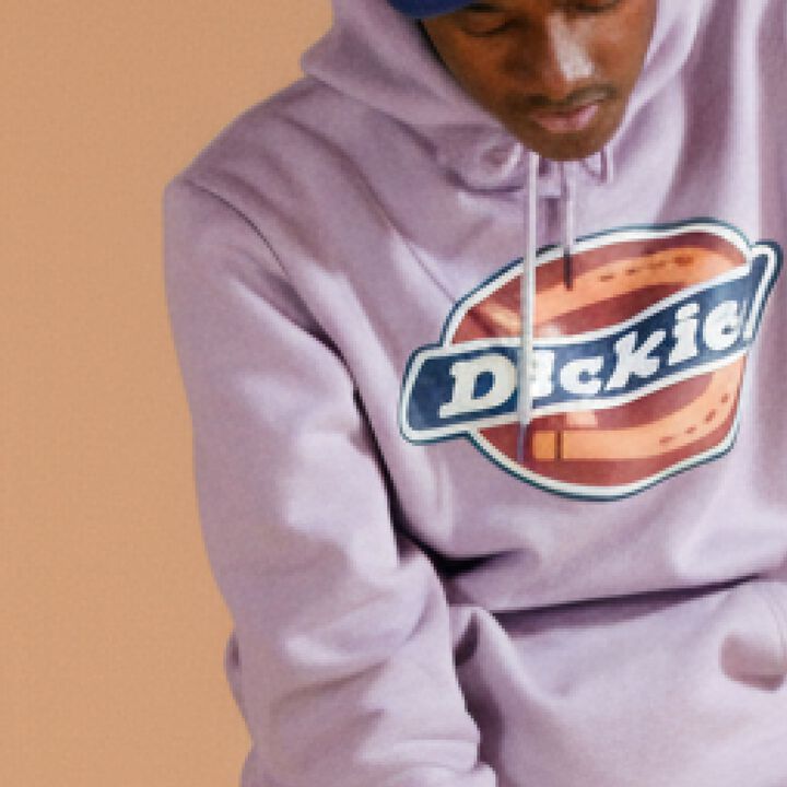 Graphic Front Pullover Hoodie,pink, medium image number 2