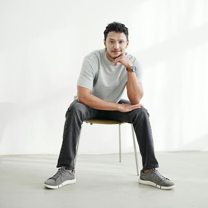 Classic Fit Crew Neck Tee,gray, medium image number 1