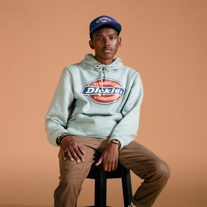 Graphic Front Pullover Hoodie