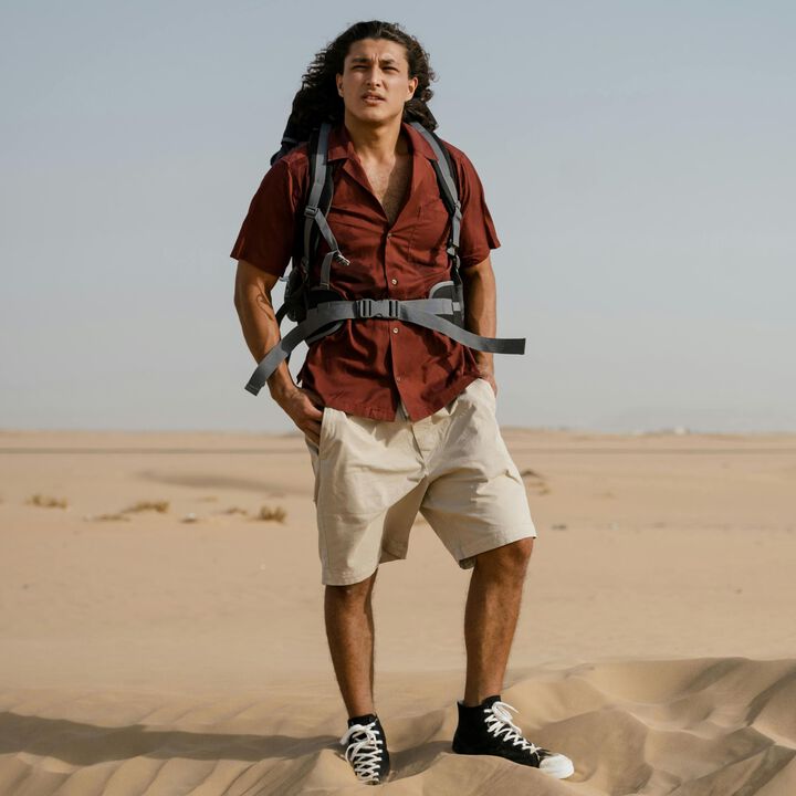 Desert Trail Utility Short,beige, medium image number 3