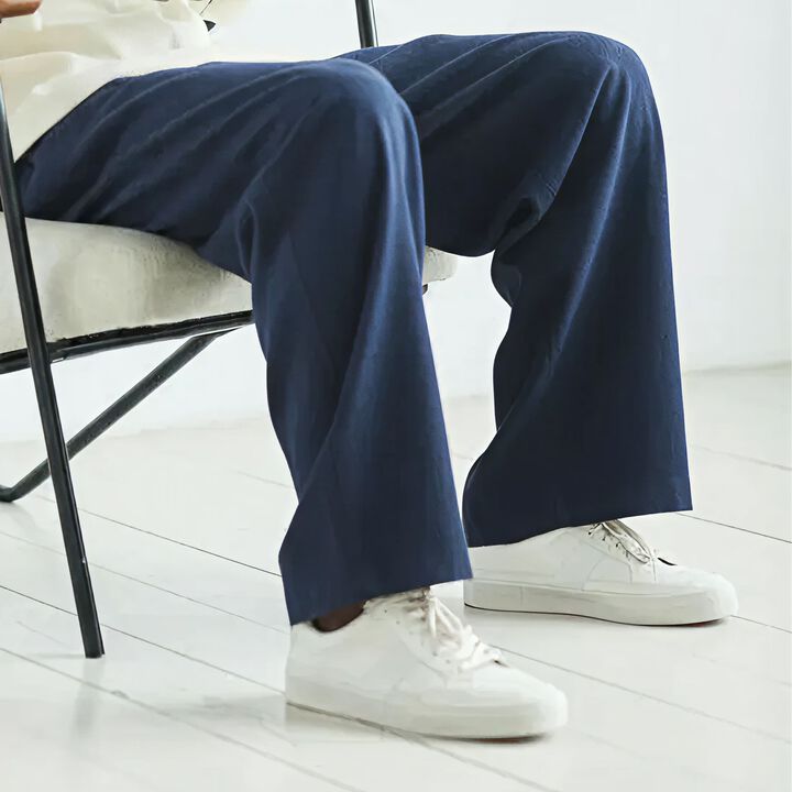 Studio Wide-Leg Denim,darkblue, medium image number 1