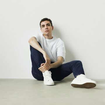 Core Tapered Denim,darkblue, small image number 3