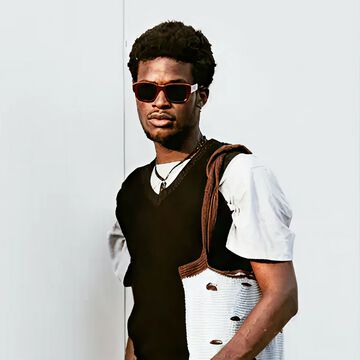 Trapezoid Brow-Line Sunglasses,brown, small image number 1