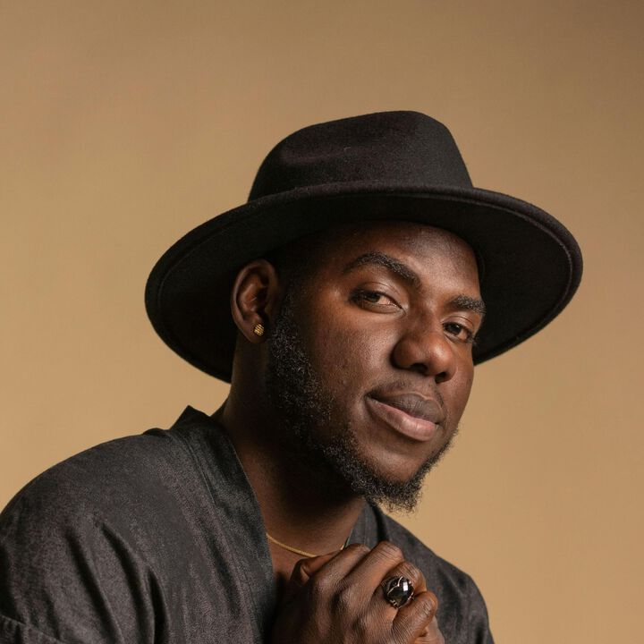 Wide-Brim Fedora Hat,black, medium image number 2