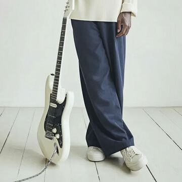 Studio Wide-Leg Denim,darkblue, small image number 0