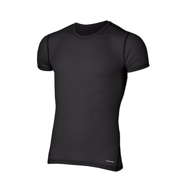 Men's Elemental Layer Short Sleeve Crew,BLACK, small image number 0