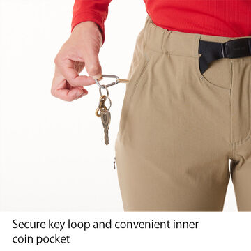 Women's Camino Pants - Long,BLACK, small image number 2