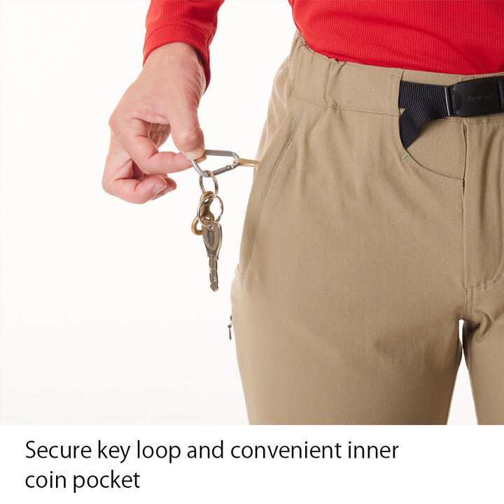 Women's Camino Pants - Long,BLACK, medium image number 2