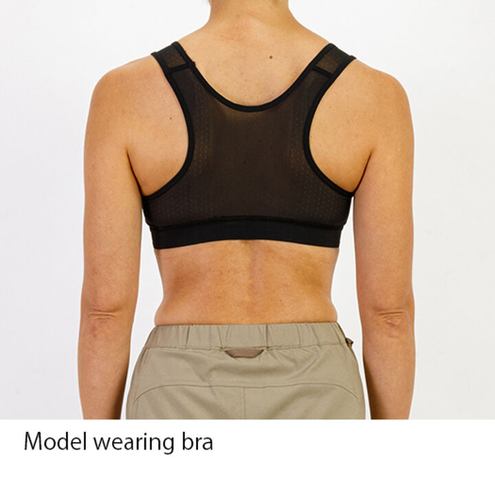 Women's Elemental Layer Cool Bra,BLACK, medium image number 7